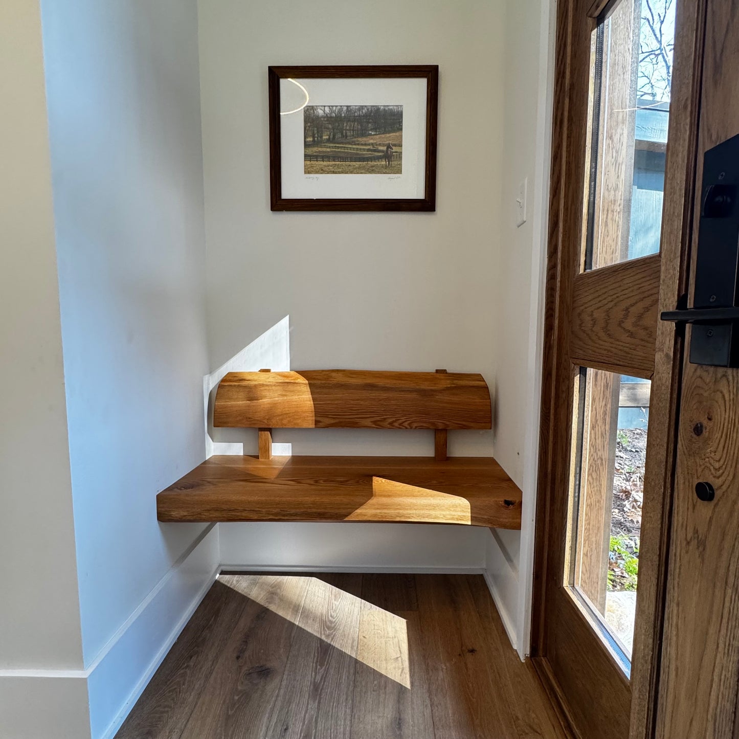 Built-In Entrance Bench