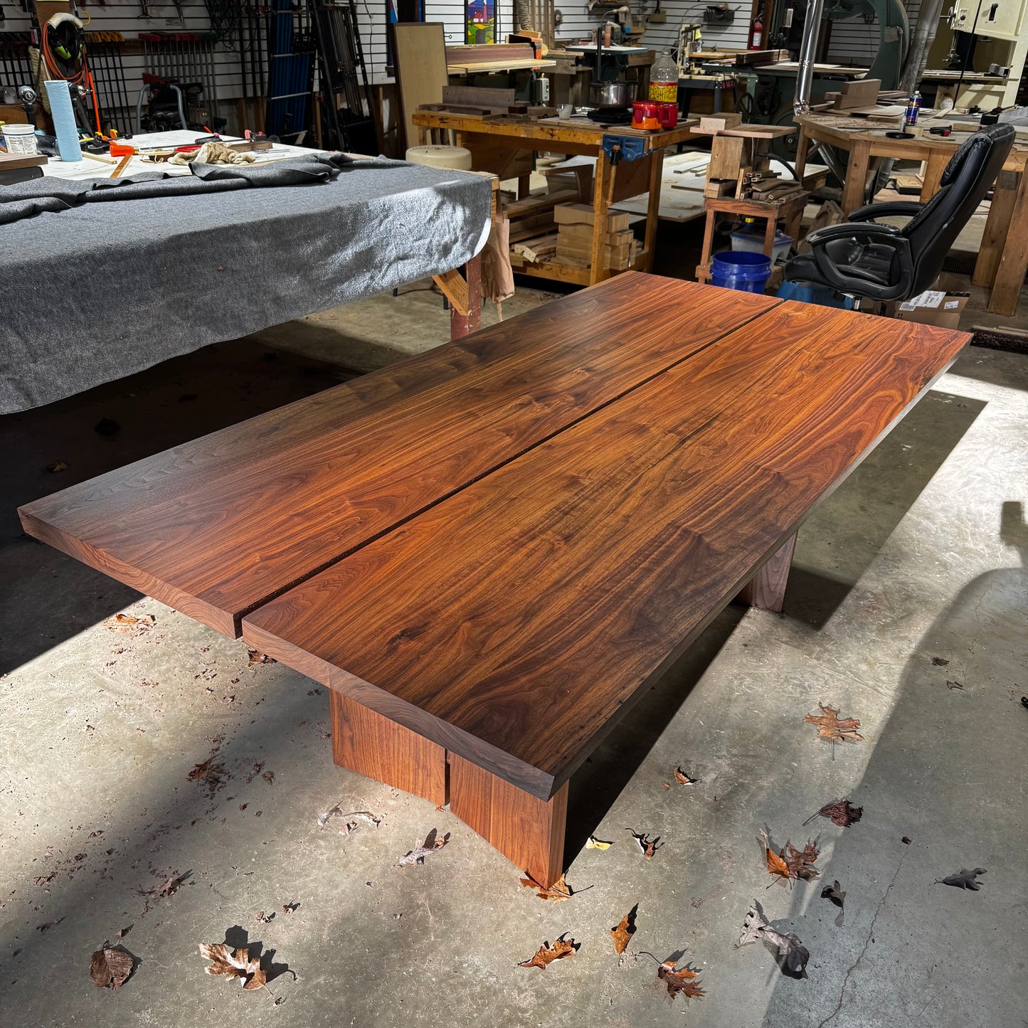 Glenville Split-Top Dining Table