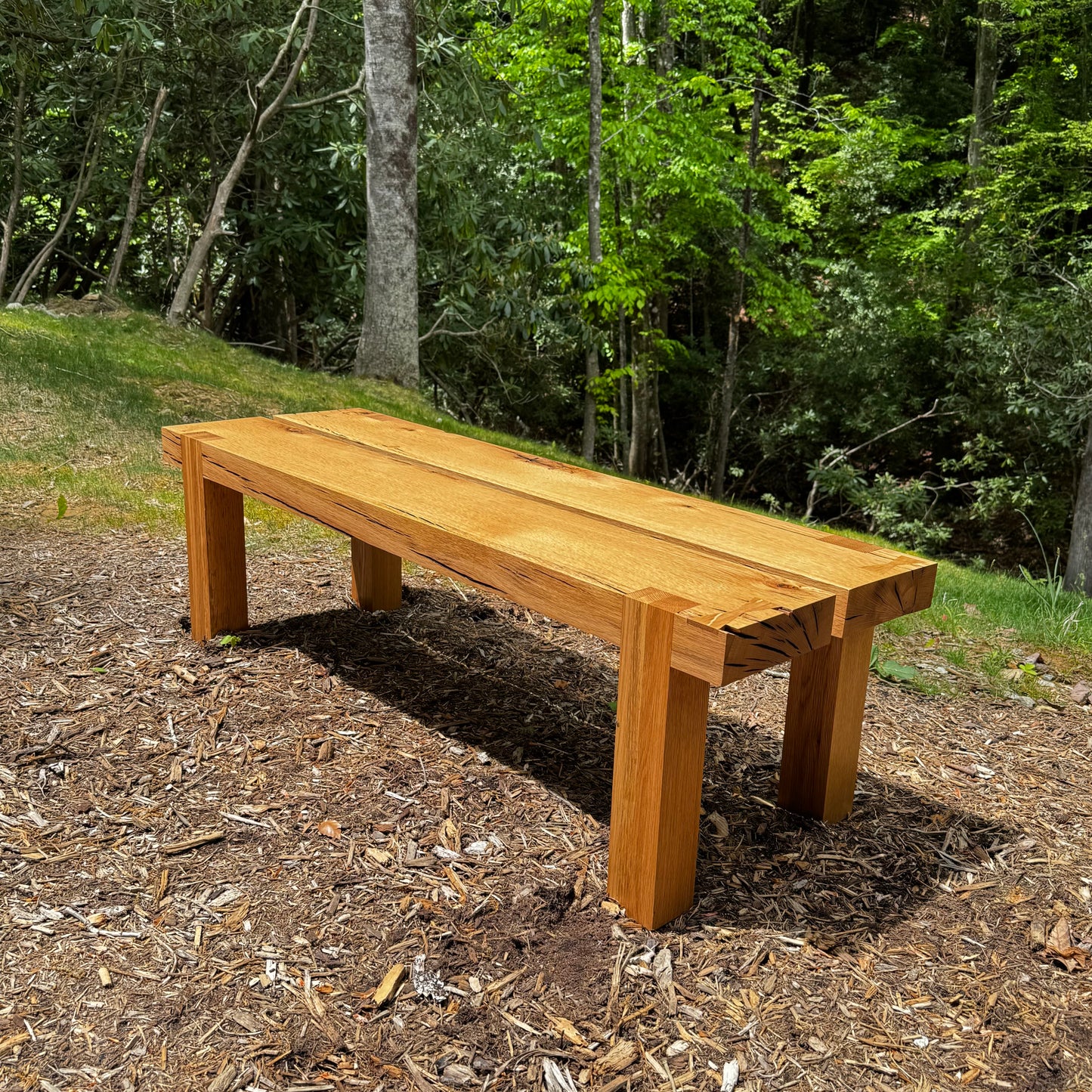 "Roubo" Inspired Outdoor Benches