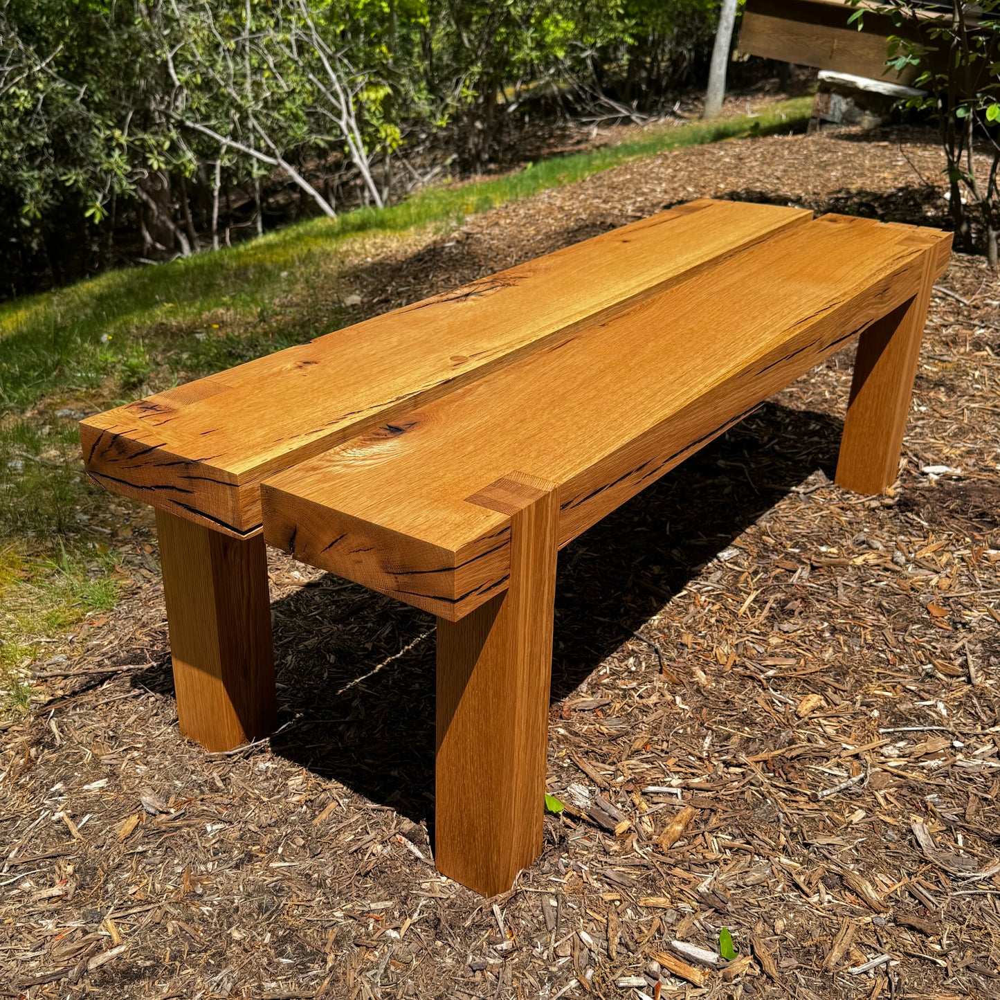 "Roubo" Inspired Outdoor Benches