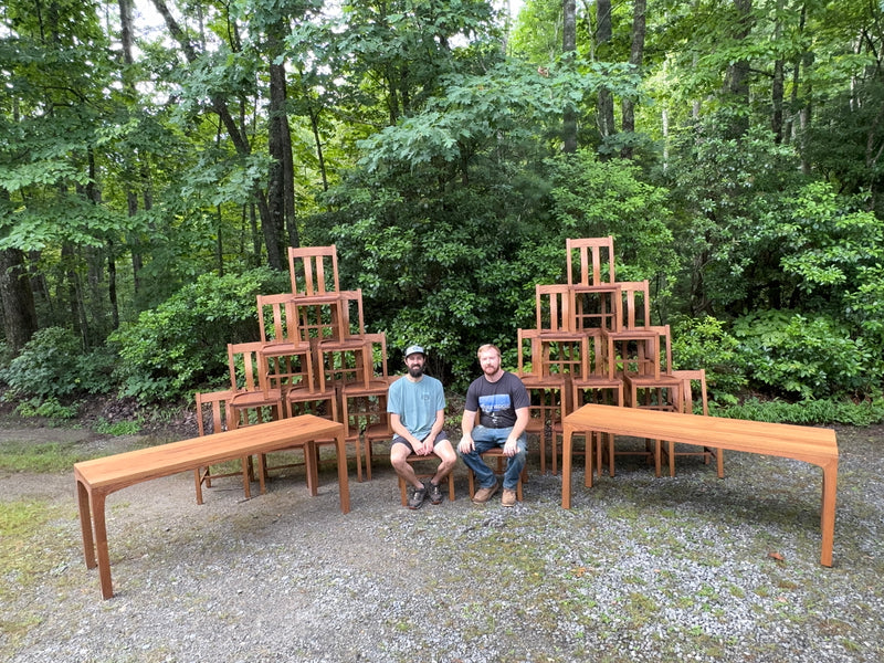 Chair and Table Set for Library Renovation