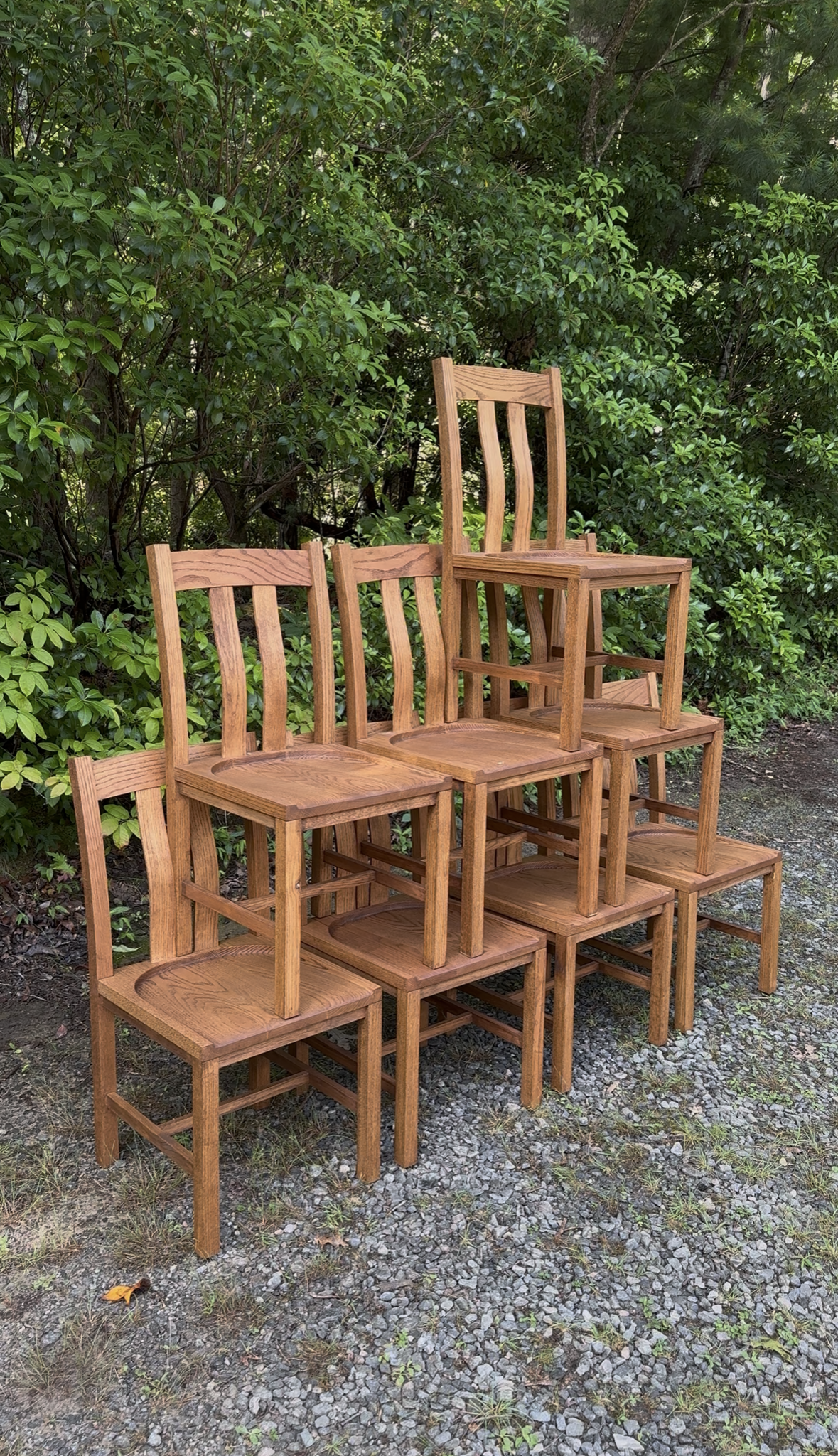 Chair and Table Set for Library Renovation